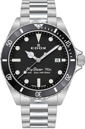 Edox Watch Skydiver 3 Hands Quartz 53017 3NM NI