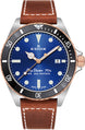 Edox Watch Skydiver 3 Hands Quartz 53017 357RNC BUI