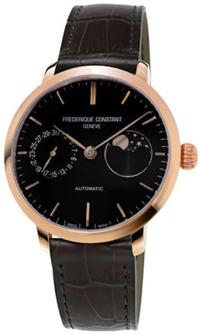 Frederique Constant Watch Slimline Moonphase Manufacture FC-702G3S4