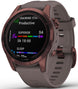 Garmin Watch Fenix 7S Sapphire Solar Dark Bronze Titanium 010-02539-29