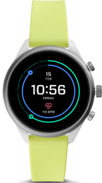 Fossil Watch Sport Smartwatch Neon Silicone FTW6028P