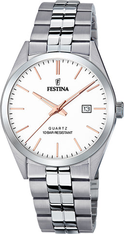 Festina Watch Three Hands Date Mens F20437/A