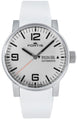 Fortis Watch Cosmonautis Spacematic Steel White 623.10.12 White Silicone