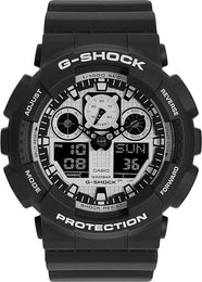 G-Shock Watch Alarm Mens GA-100BW-1AER