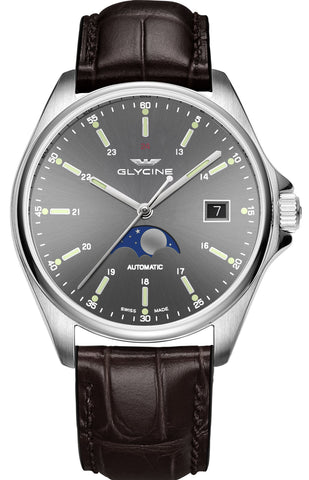 Glycine Watch Combat Classic Moonphase GL0114