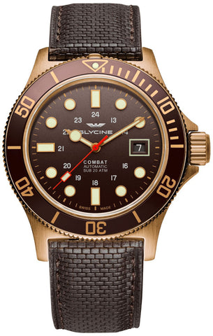 Glycine Watch Combat Sub Bronze GL0188