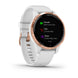 Garmin Watch Vivoactive 4S White With Rose Gold