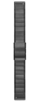 Garmin Watch Bands QuickFit 22 Slate Gray Stainless Steel Bracelet 010-12496-06