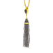 Gold Plated Sterling Silver Labradorite Cascade Tassel Necklace D