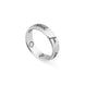 Gucci Blind For Love Sterling Silver Engraved 5mm Ring YBC455247001