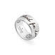 Gucci Blind For Love Sterling Silver Engraved 9mm Ring YBC455248001