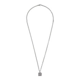 Gucci G Cube Sterling Silver G Motif Necklace YBB552768001