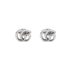 Gucci GG Marmont Sterling Silver Double G Cufflinks YBE577299001