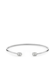 Gucci GG Running 18ct White Gold Diamond Bangle