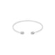 Gucci GG Running 18ct White Gold Diamond Bangle YBA481662002