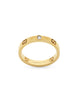 Gucci Icon 18ct Yellow Gold Diamond Heart Band Ring