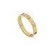 Gucci Icon 18ct Yellow Gold Diamond Heart Band Ring YBC727892002