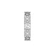 Gucci Icon 18ct White Gold Diamond Stardust Band Ring D