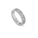 Gucci Icon 18ct White Gold Diamond Stardust Band Ring YBC729415002