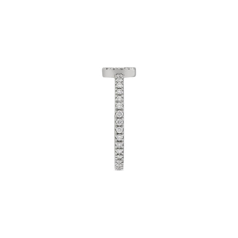 Gucci Interlocking 18ct White Gold Diamond Ring D