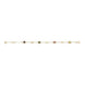 Gucci Interlocking G 18ct Yellow Gold Multicoloured Gemstone Bracelet D