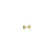 Gucci Interlocking 18ct Yellow Gold Tourmaline Stud Earrings D