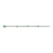 Gucci Interlocking G Sterling Silver Green Enamel Bracelet D