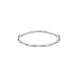 Gucci Link to Love 18ct White Gold Studded 4mm Bangle D