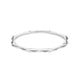 Gucci Link to Love 18ct White Gold Studded 4mm Bangle YBA662253002