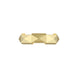 Gucci Link to Love 18ct Yellow Gold 6mm Studded Ring D