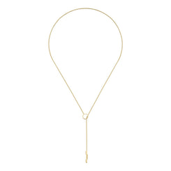 Gucci Link to Love 18ct Yellow Gold Lariat Necklace YBB662110001