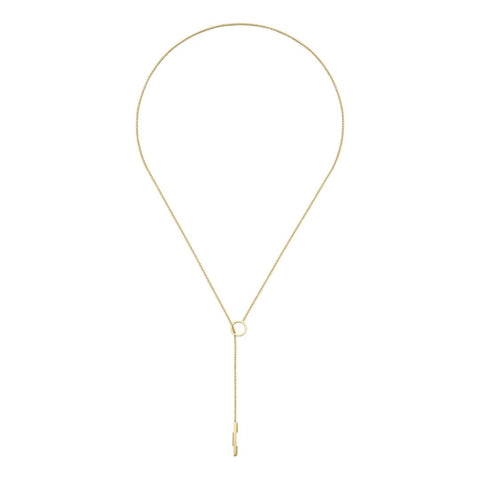 Gucci Link to Love 18ct Yellow Gold Lariat Necklace