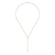 Gucci Link to Love 18ct Rose Gold Lariat Necklace YBB662110002