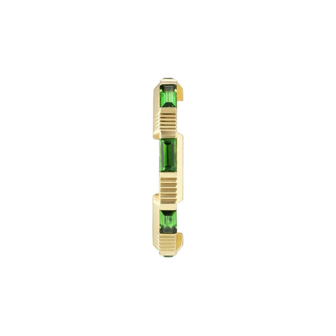 Gucci Link to Love 18ct Yellow Gold Tourmaline 2mm Ring