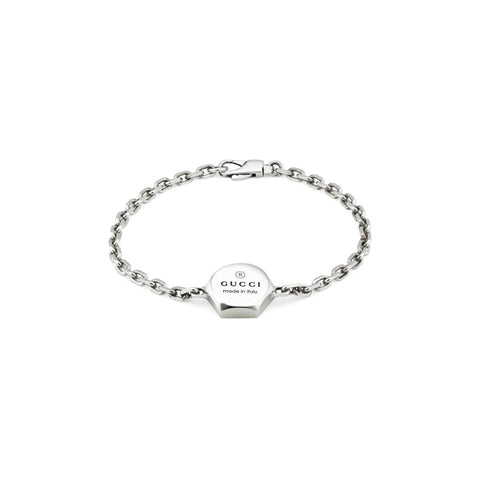 Gucci Trademark Sterling Silver Bracelet YBA779169001