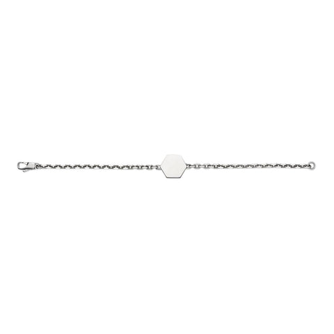 Gucci Trademark Sterling Silver Bracelet