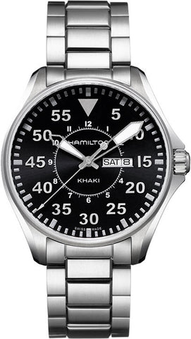 Hamilton Watch Khaki Aviation Pilot Quartz H64611135