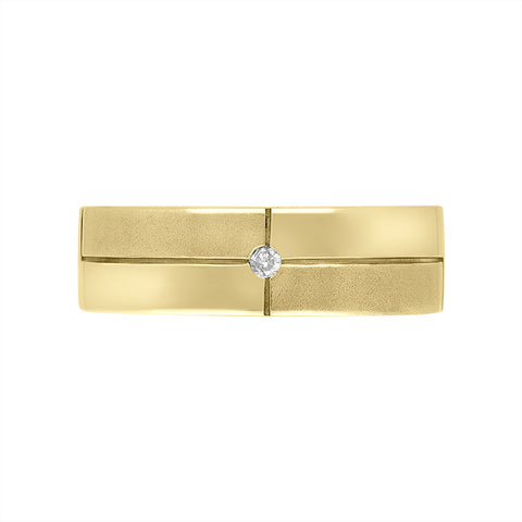 Hot Diamonds 9ct Yellow Gold Ring