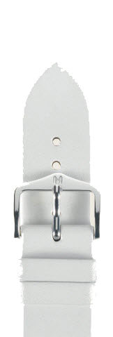 Hirsch Strap Italocalf White Medium 12mm 