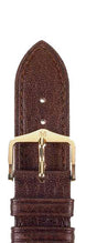 Hirsch Strap Camelgrain Brown Large 20mm 