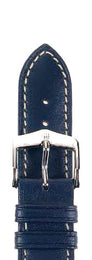 Hirsch Strap Heavy Calf Blue Large 20mm 