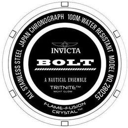 Invicta Watch Bolt Mens