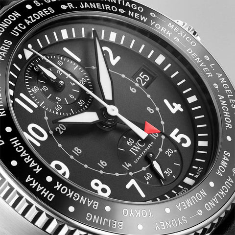 IWC Pilots Timezoner Chronograph