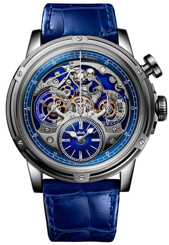 Louis Moinet Watch Memoris Superlight Blue Limited Edition LM-79.20.20