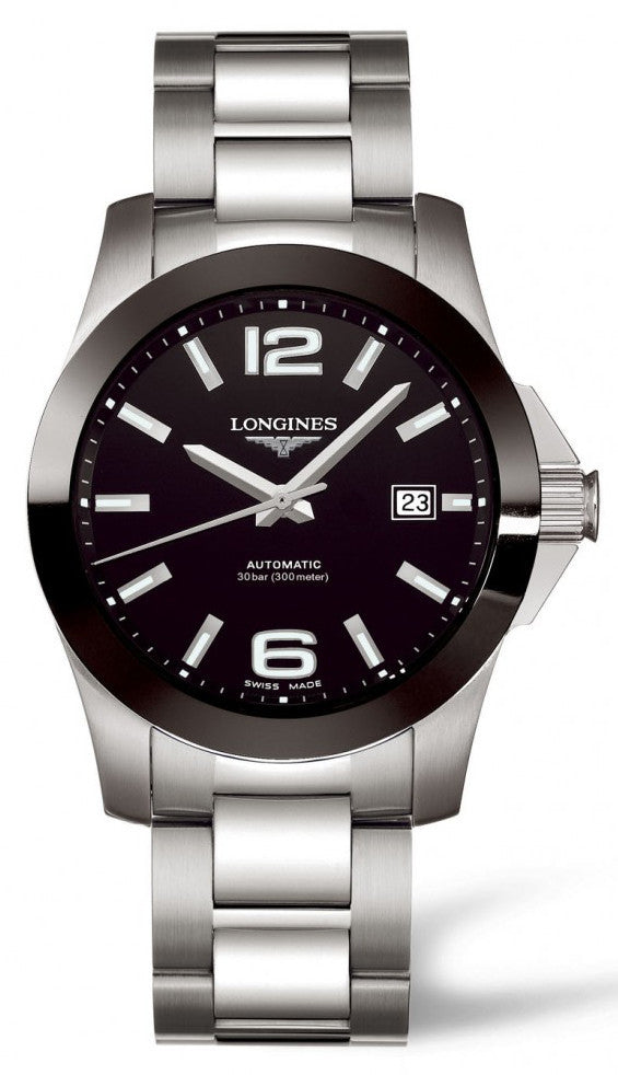 Longines Watch Conquest Mens L3.657.4.56.6 Watch | Jura Watches