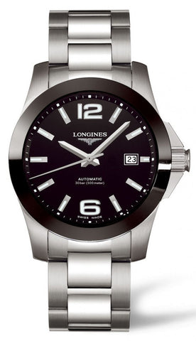 Longines Watch Conquest Mens L3.657.4.56.6