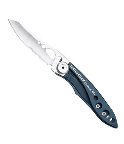 Leatherman Pocket Knife Skeletool KBx Knife Blue