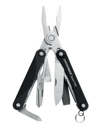 Leatherman Pocket Knife Squirt PS4 Black LT40/B