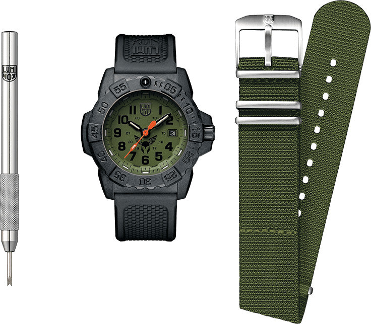 Luminox Watch Navy Seal 3500 Series Tough Viking 3501.BO.TV.SEL