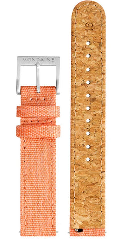 Mondaine Watch Classic 30mm Modern Orange